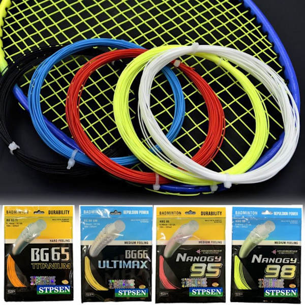 Badmintonracketsträng Badmintonrackettråd BG65 BG65 BG65