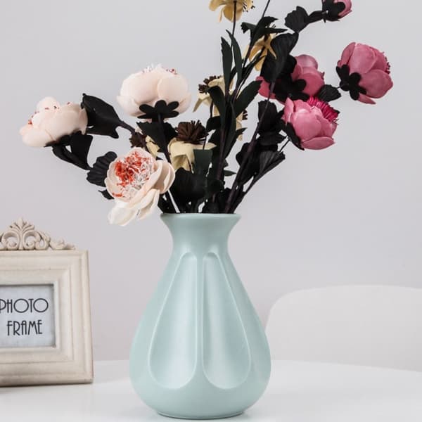 Blomstervase Blomsterpotte HVIT White