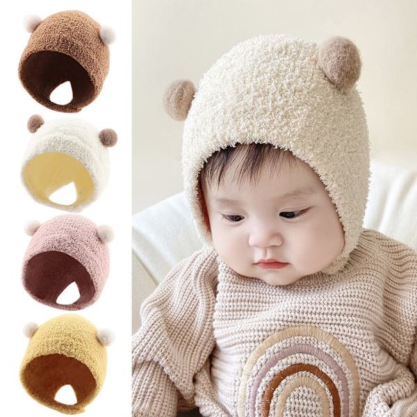 Syksy Talvi Hatut Baby Lapset Pipo Lippikset PINK Pink