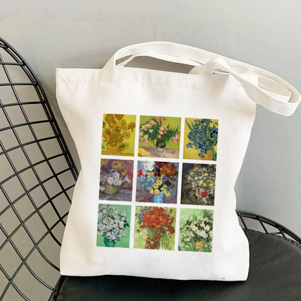 Lærredsstoftaske Shoppinghåndtaske R R R