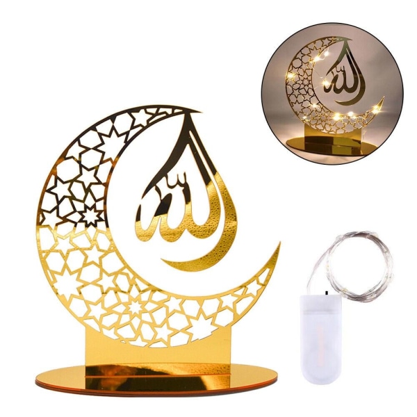 Eid Mubarak Pynt Ramadan Dekoration 5 5