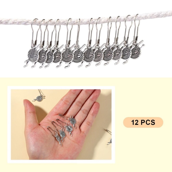 Stickningsmarkörer Nummer 0~9 stygnmarkörer C-12PCS C-12pcs