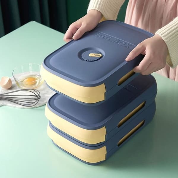 Eggboks Frisk Oppbevaringsboks HVIT White