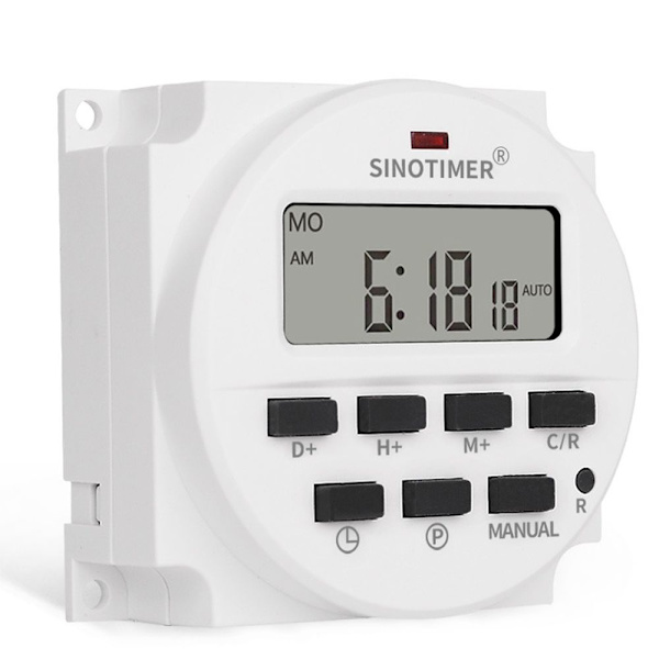 Tidströmbrytare Tidreläkontroll 220V TIMER 220V TIMER 220V Timer