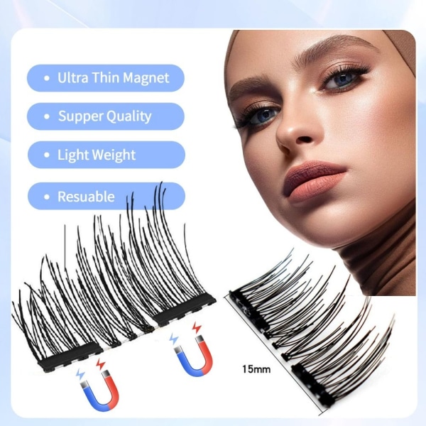 Magnetiske Vippeextensions Magnetiske Vippeextensions Falske Vippeextensions