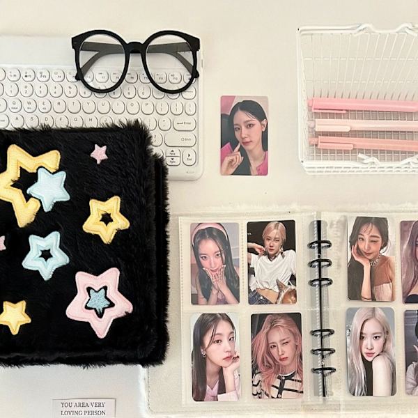 Valokuva-albumi Photocard Collection Books MUSTA COVER MUSTA COVER Black Cover