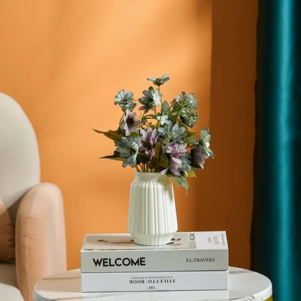 Blomstervase Blomsterpotte BLÅ Blue