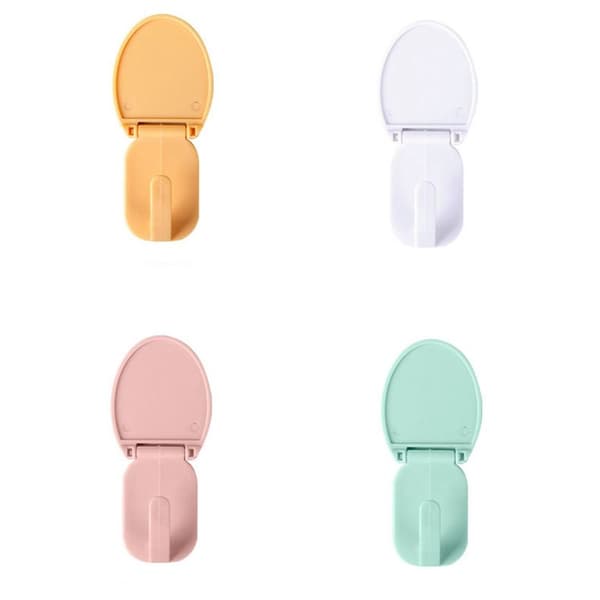 4 kpl Taitettava seinäkoukku Itsekiinnittyvä koukku VÄRI 4 VÄRI 4 Color 4