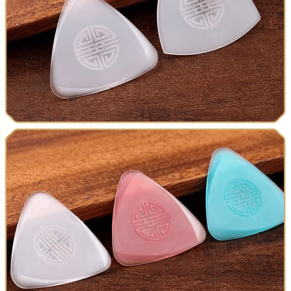 Gitarrplektrum Ruan Plektrum VIT 2 2 White 2-2