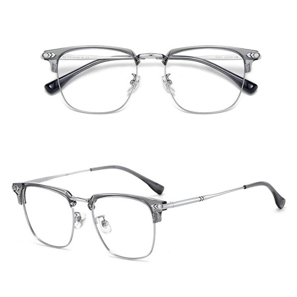 Anti-Blue Light Glasses Neliömäiset silmälasit MUSTA MUSTA Black
