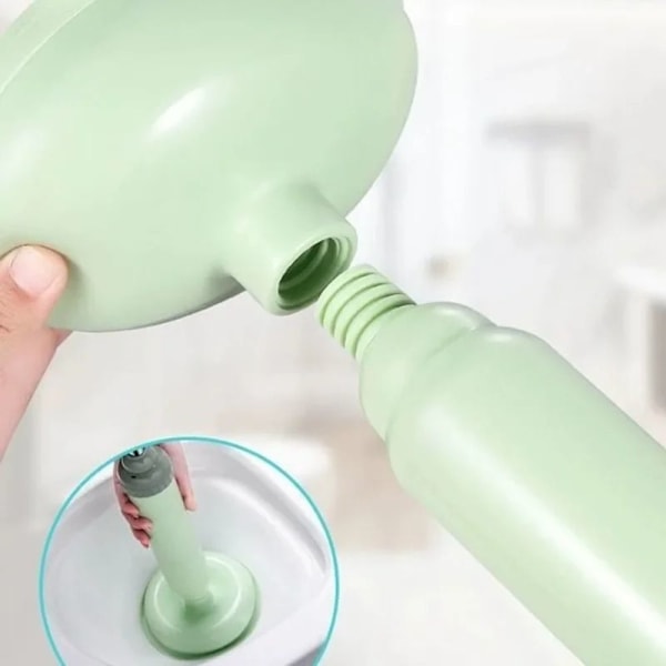 Toalettrör Kolv Pipeline Mudder BLÅ Blue