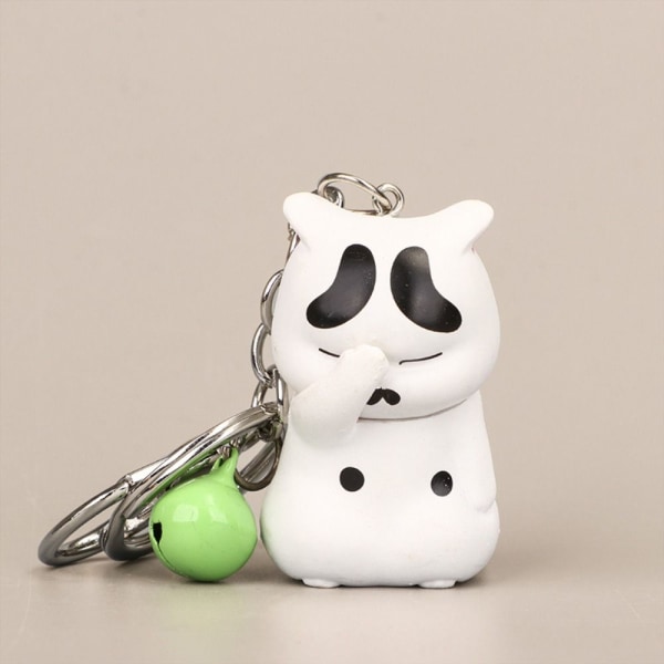 Shy Cat nøkkelring Chubby Kitten Keyring 2 2 2