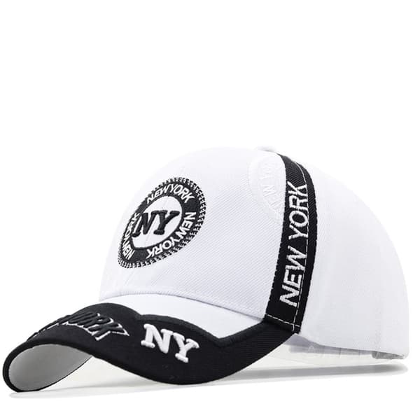Baseballkasket Fitted Cap HVID white