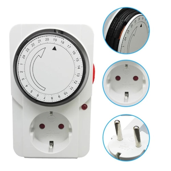 Mekanisk Smart Timer Switch Programmerbar Elektronisk Timer EU EU Plug