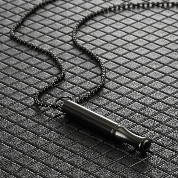 Mindful Åndedrætshalskæde Mindful Anapana Åndedrætshalskæde Silver