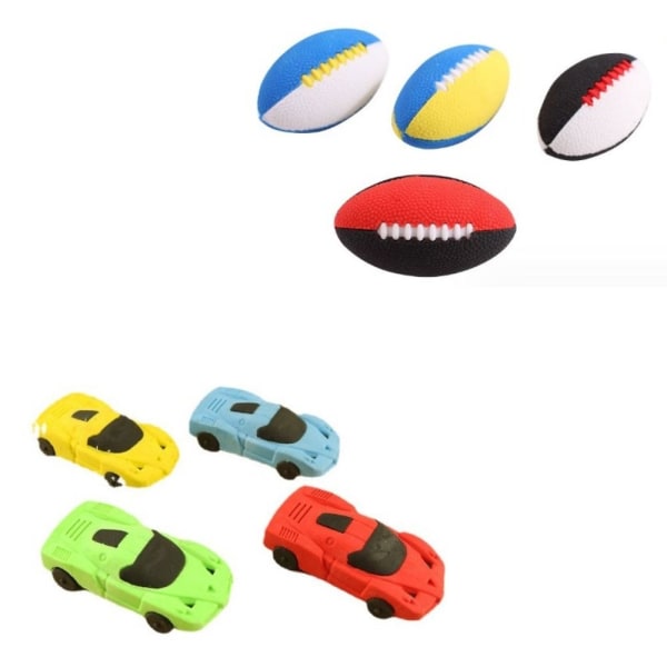 36 STK Mini Unikke Viskelæder Mini Søde Blyant Viskelæder A (FARVE A(Color Random)
