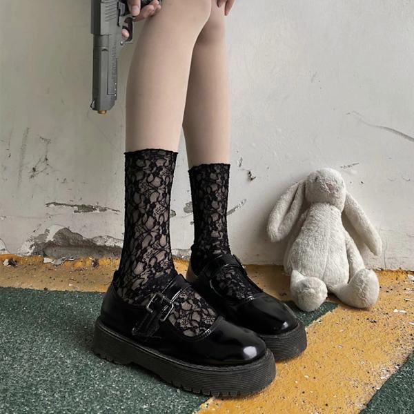 Harajuku strumpor Fishnet HUDFÄRG 1 HUDFÄRG 1 skin colour 1
