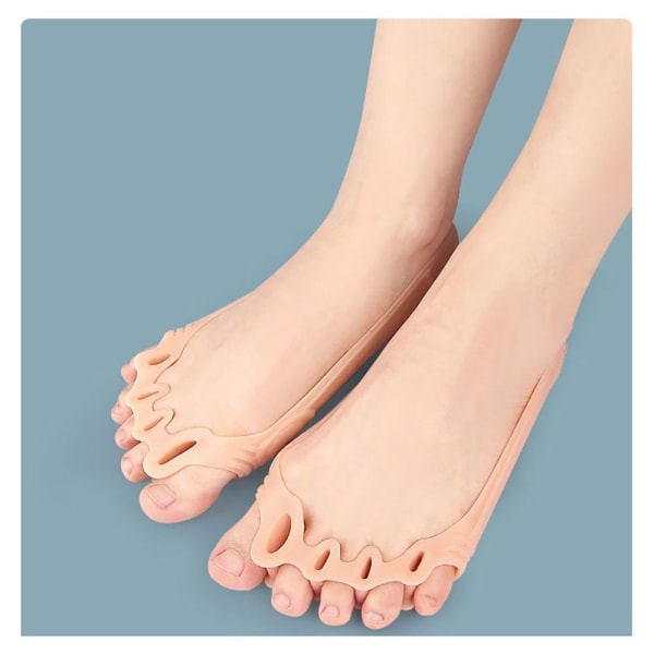Fem hullers tåsplitter Relief Massage Front Palm HUD HUD Skin