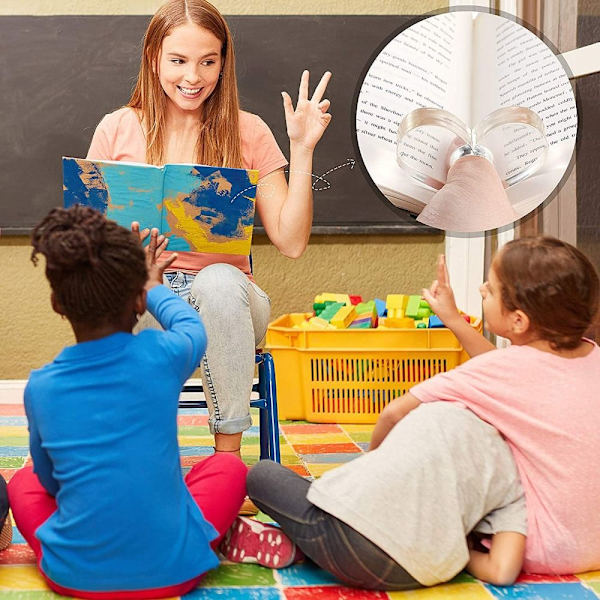 Akryl tumbokstöd Hjärtformad boksidahållare XS XS