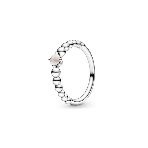 Perleringe Ædelstensring NR. 526 6 No. 526