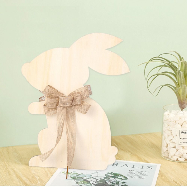 Træ Påskehare Kyllingeæg Dekoration BUNNY BUNNY bunny