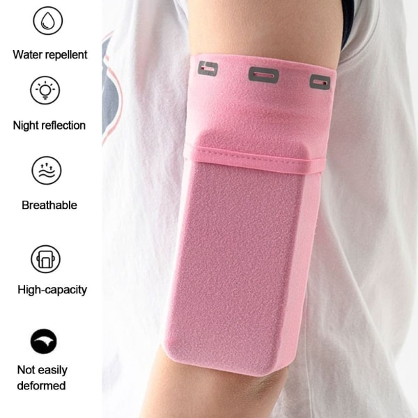 Løbemobiltelefon Armtaske Outdoor Arm Taske PINK S pink S