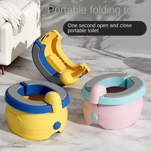 Baby Lasten Potta Kokoontaittuva Lasten Potta PINK ILMAN MATTOA Pink Without Mat-Without Mat