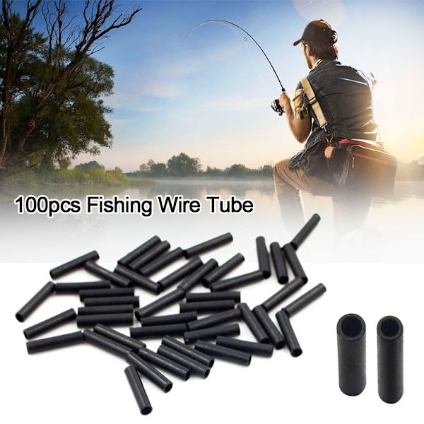 Fishing Wire Tube Line Crimping Sleeves INNER DIA. 1,0MM INDRE Inner Dia. 1.0mm