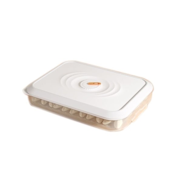 Förvaringsbox Dumpling Box VIT 1 LAGER 1 LAGER White 1 Layer-1 Layer