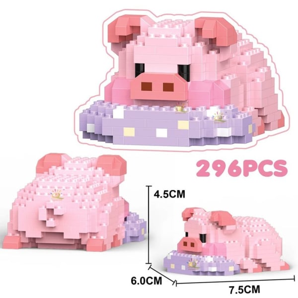 Micro Building Blocks Pig Bricks 02 02 02