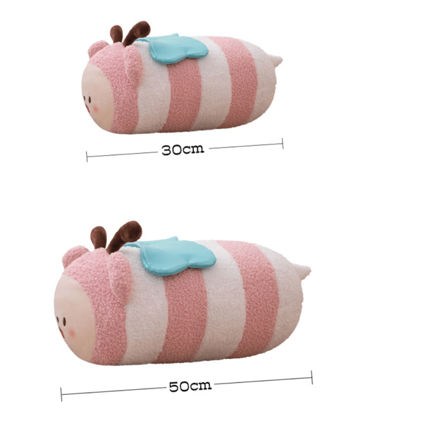 Mjukdjur Bi Prydnadskudde ROSA 30CM Pink 30cm