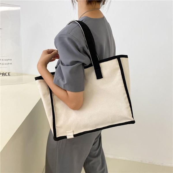 Lærred Tote Bag Håndholdt Tote Bag GRØN green