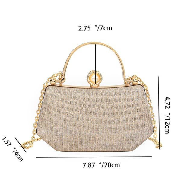 Axelväskor Aftonclutch ROSA pink