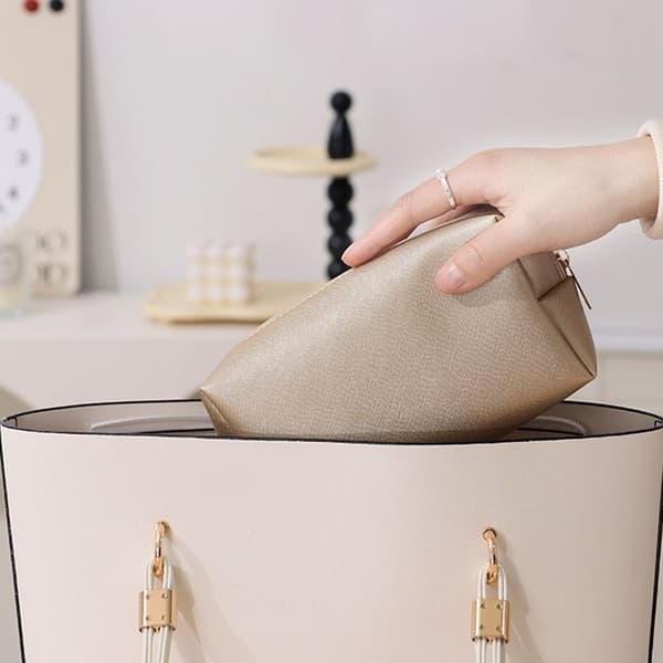 Makeuptaske Kosmetiktaske SØLV S Silver S