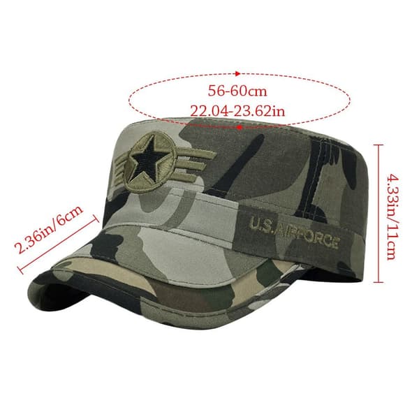 Army Hat Baseball Cap SORT Black