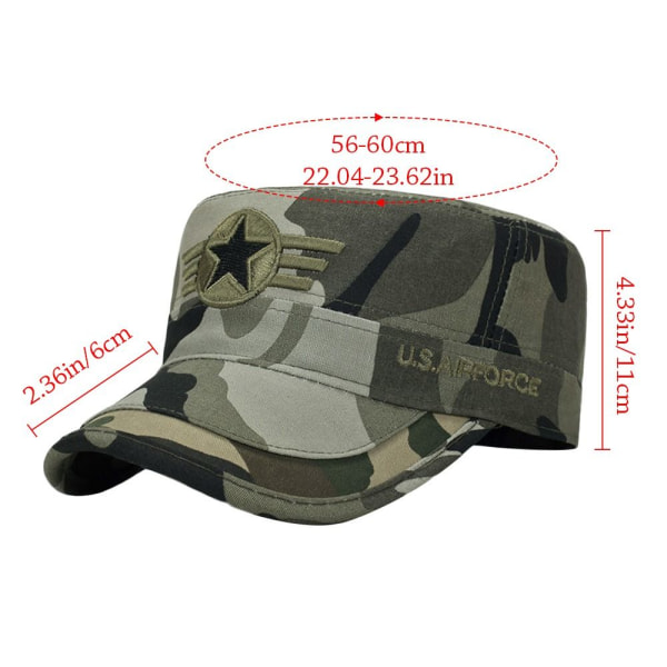 Army Hat baseballkasket SORT Black