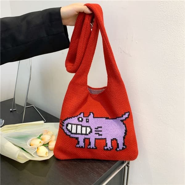 Skuldertaske Tote Tasker RØD Red