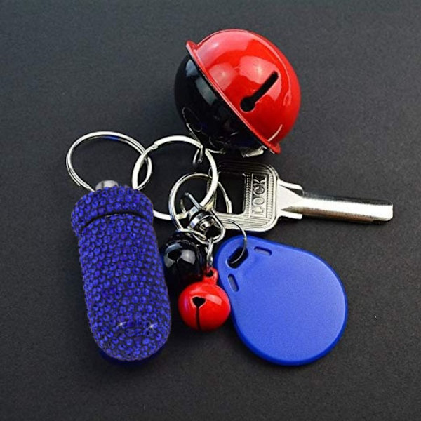 Pillebeholder Pocket Medicin Organizer SYRE BLÅ acid blue