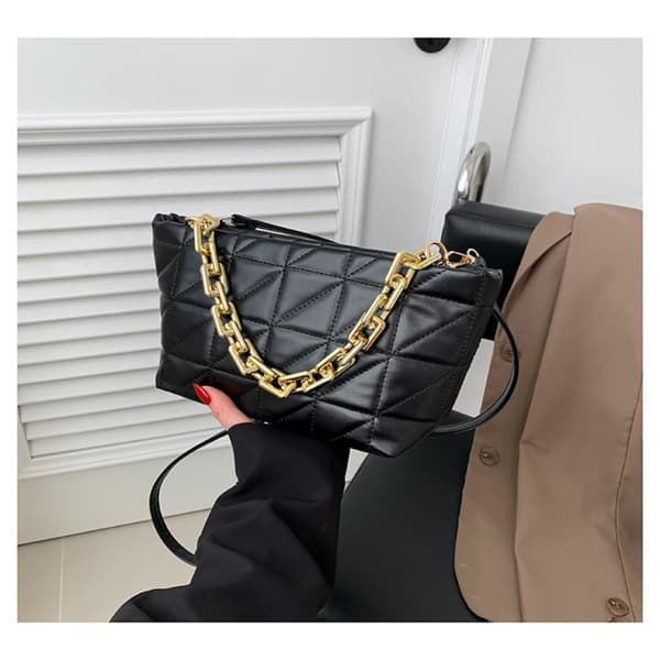 Skuldertaske Bucket SORT Black