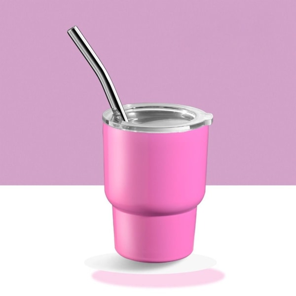 Mini Kaffekopp Isoleringskopp ROSA pink