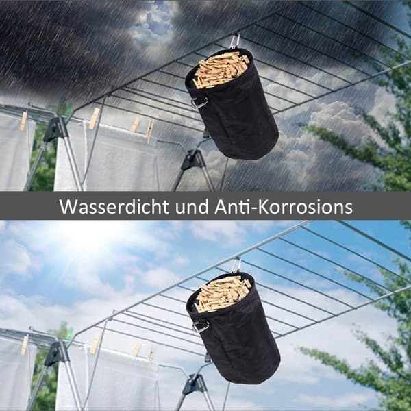 Klesklypepose Oppbevaringspose Klesklypekurv
