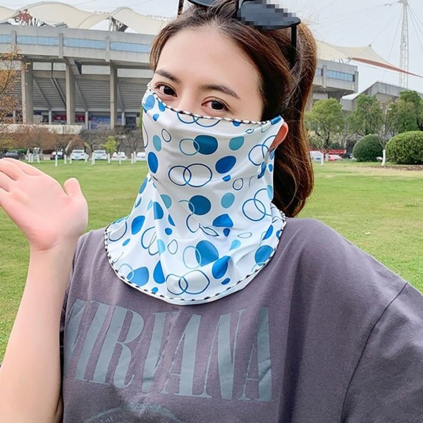 lce Silk Bandana Cool Face Scarf 5 5 5