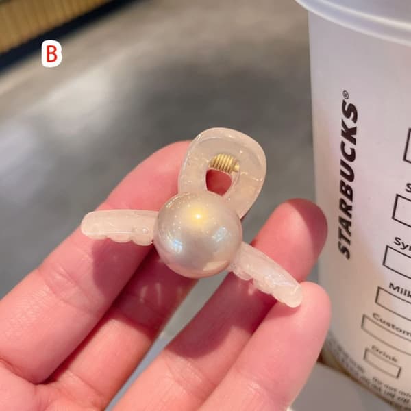 Mini hiuskynsi Kawaii hiusklipsit B B B