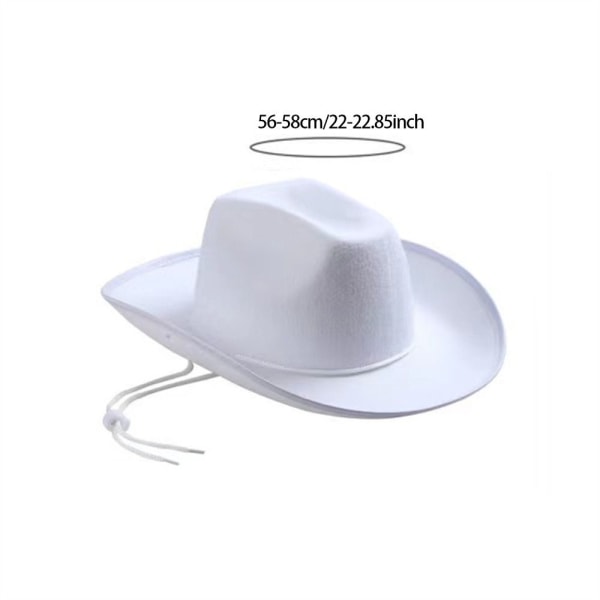 Cowboy Hat Cowgirl Hat HVID HVID White