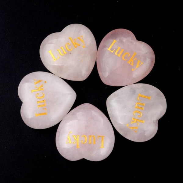 Healing Stone Heart Inspirerende Stones LUCKY LUCKY Lucky