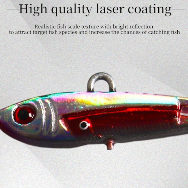 Vinterisfiske dragsked Metall beten FÄRG 03 FÄRG 03 Color 03