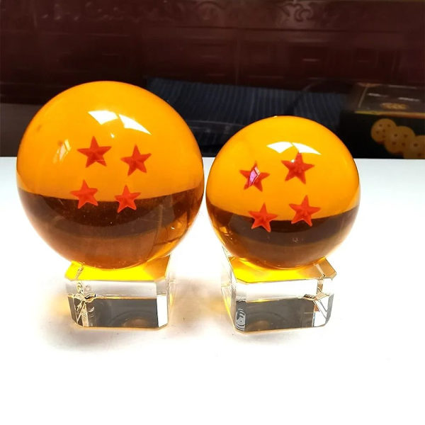 Dragon-Ball Figur Resin Seven Dragon-Ball Crystal Ball Set blue 3.5cm