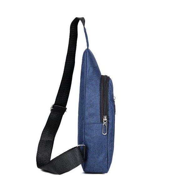 Crossbody Sling Bag Crossbody Skuldertaske BLÅ Blue