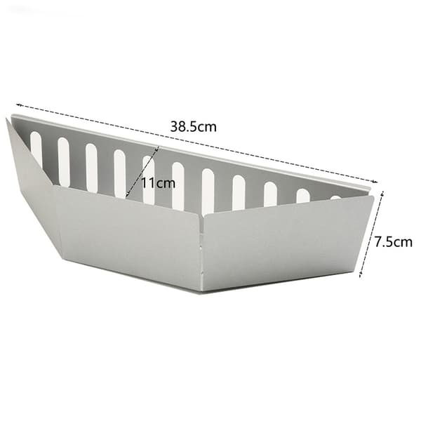 2 stk. kulkurv kulholder kulbakke Silver 2Pcs-2Pcs