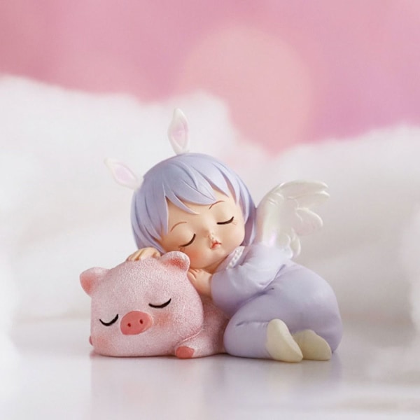 Resin Girl Ornaments Hemdekoration Ornament C C C
